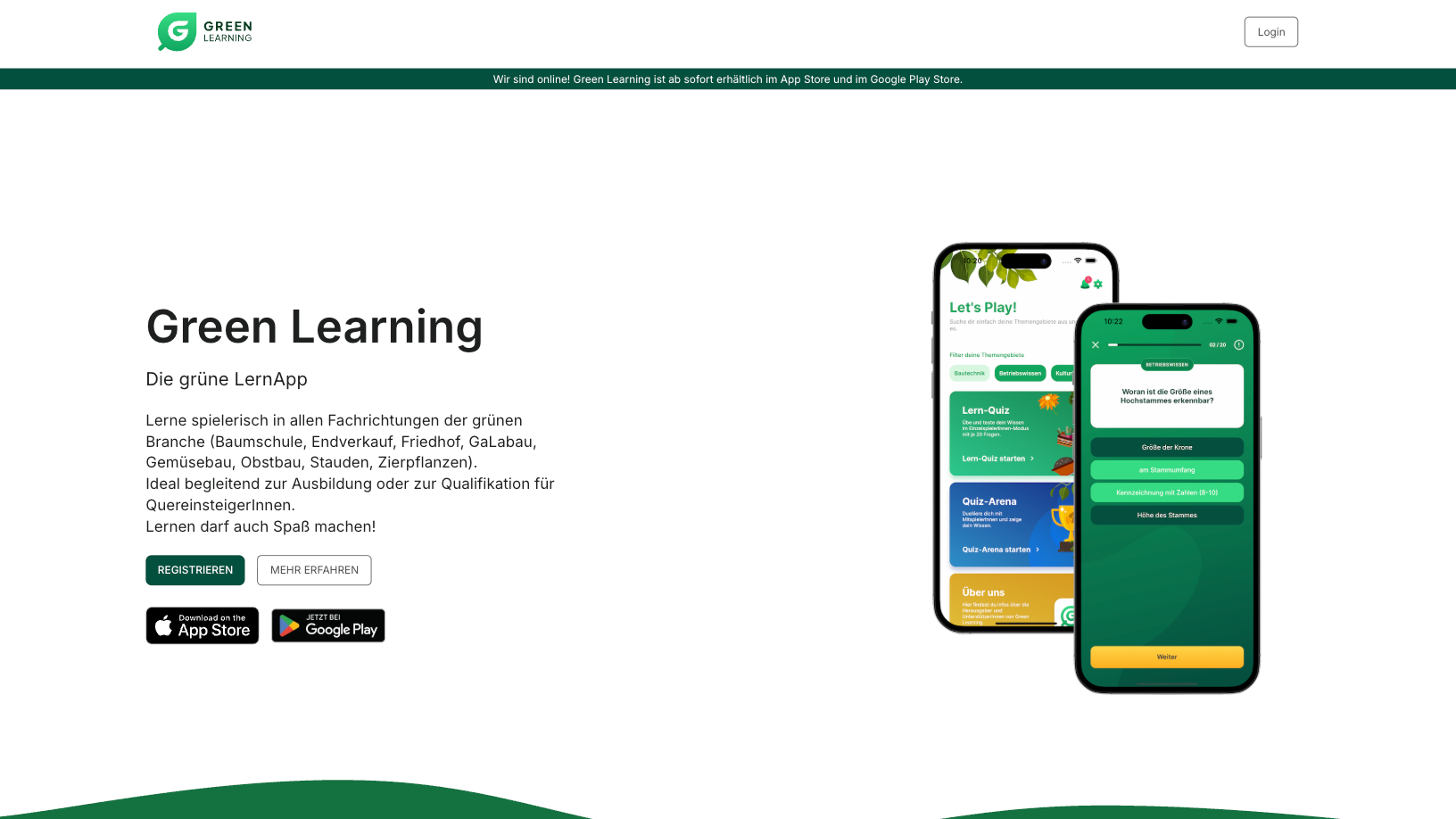 Green Learning Website